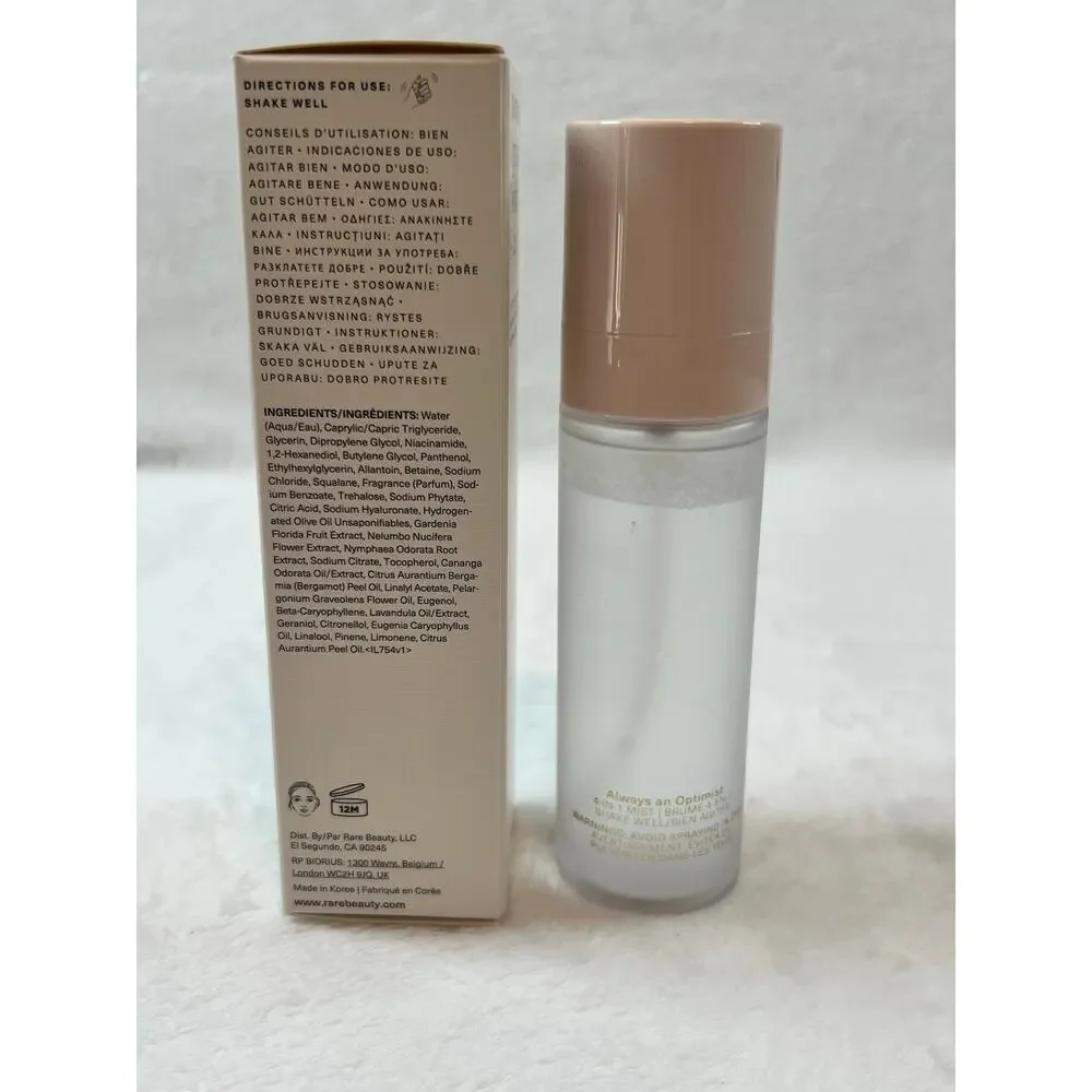 NIB Rare Beauty Always an Optimist 4-in-1 Mist 85mL BRAND NEW IN BOX